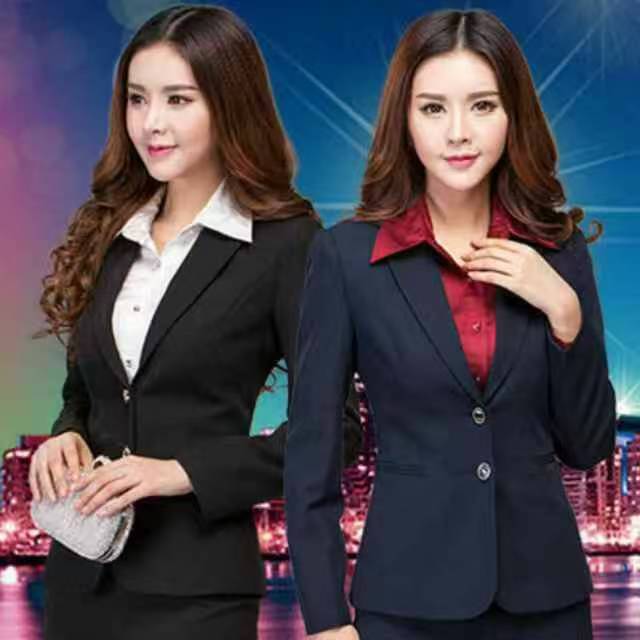 女士商务职业装定制展示